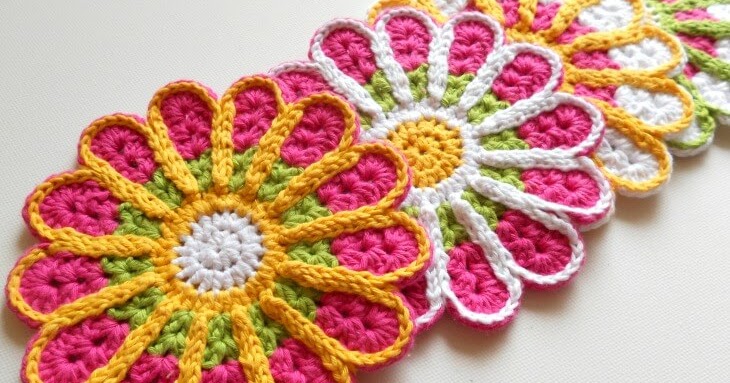 My Hobby Is Crochet: Chrysanthemum Coaster – Pattern Review + Free Crochet  Pattern Download Link