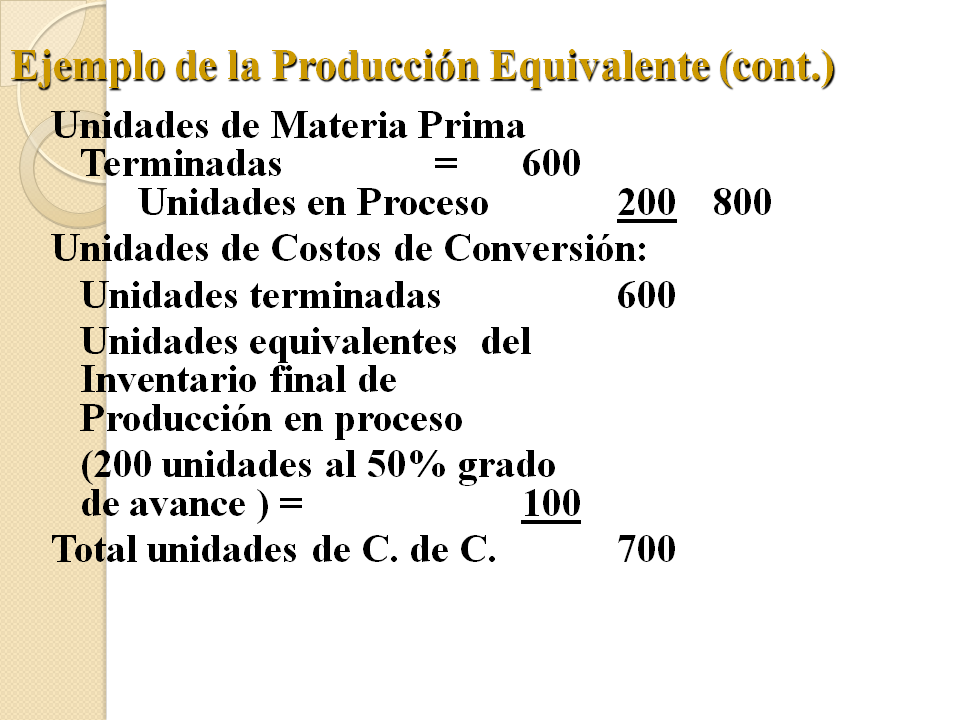 DB Tareas. Contabilidad de costos II: No. 8 Procesos productivos ...
