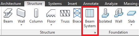 Revit Link: Revit Structural Beam System