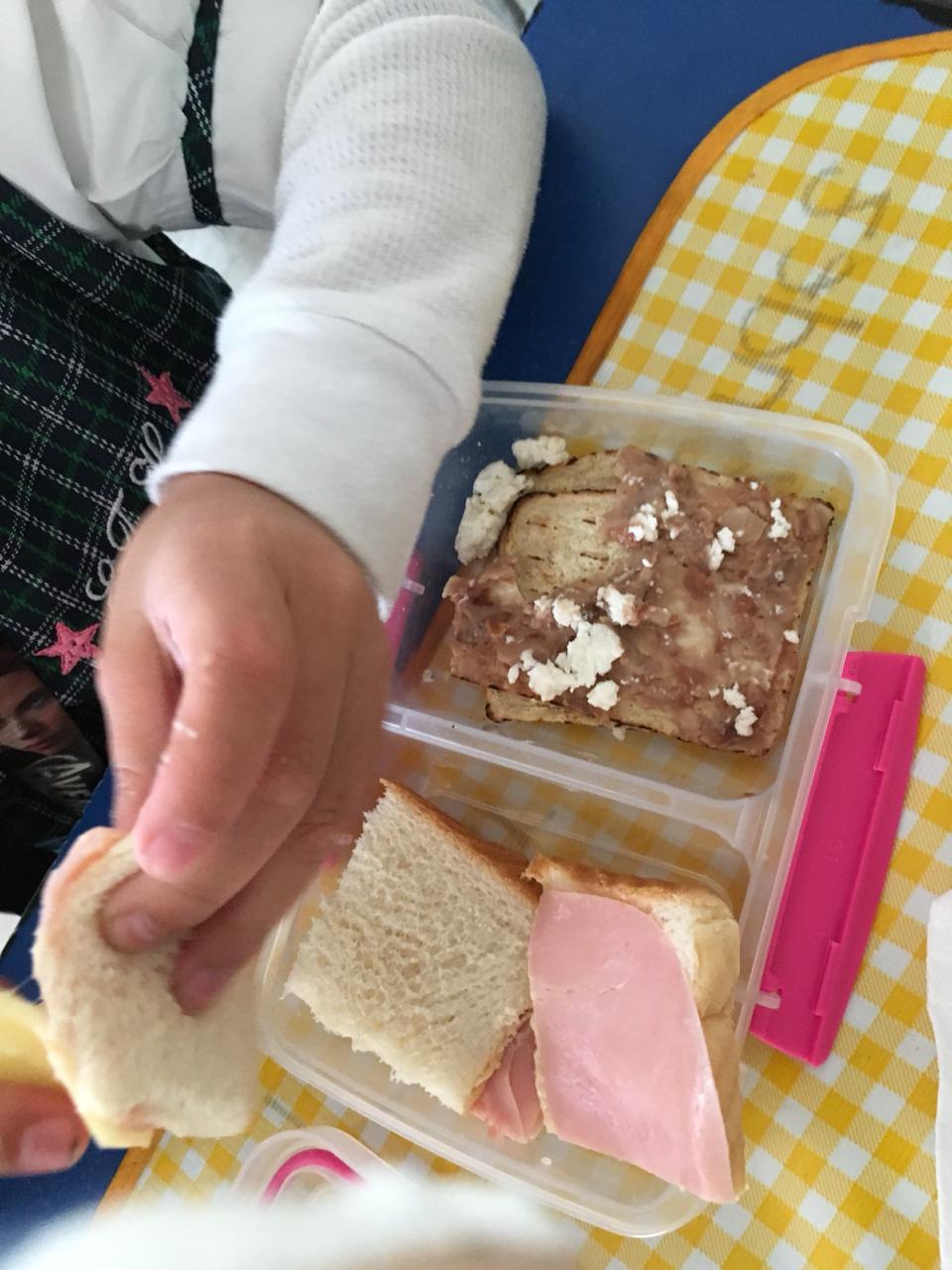 Segundo de preescolar Gracias por el lunch!