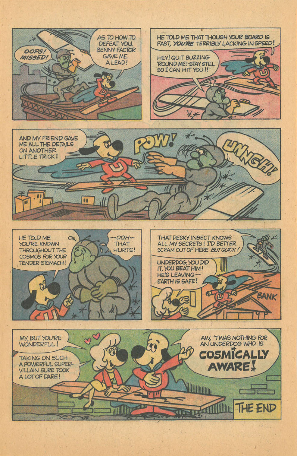 Read online Underdog (1975) comic -  Issue #7 - 9