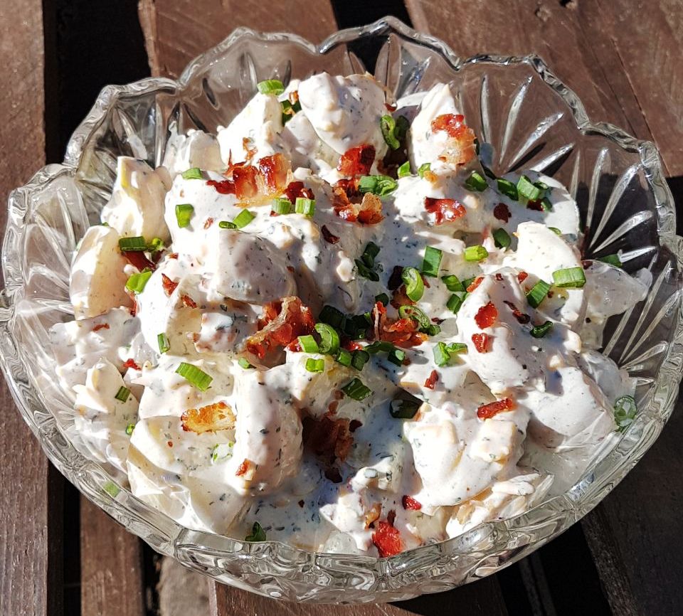 Sanna´s Hexenküche: Amerikanischer Kartoffelsalat mit Ranch Dressing