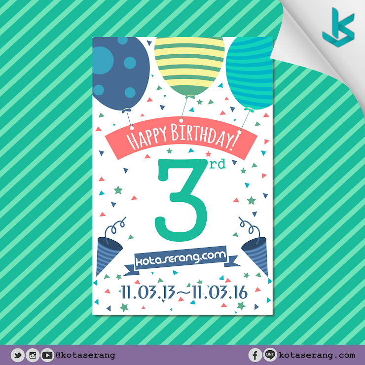 Gambar Event - Happy 3th Birthday kotaserang.com Gambar Event - Happy 3th Birthday kotaserang.com