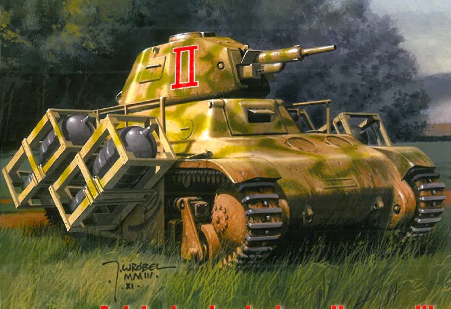 Axis Tanks and Combat Vehicles of World War II: Panzerkampfwagen 38H 735(f)
