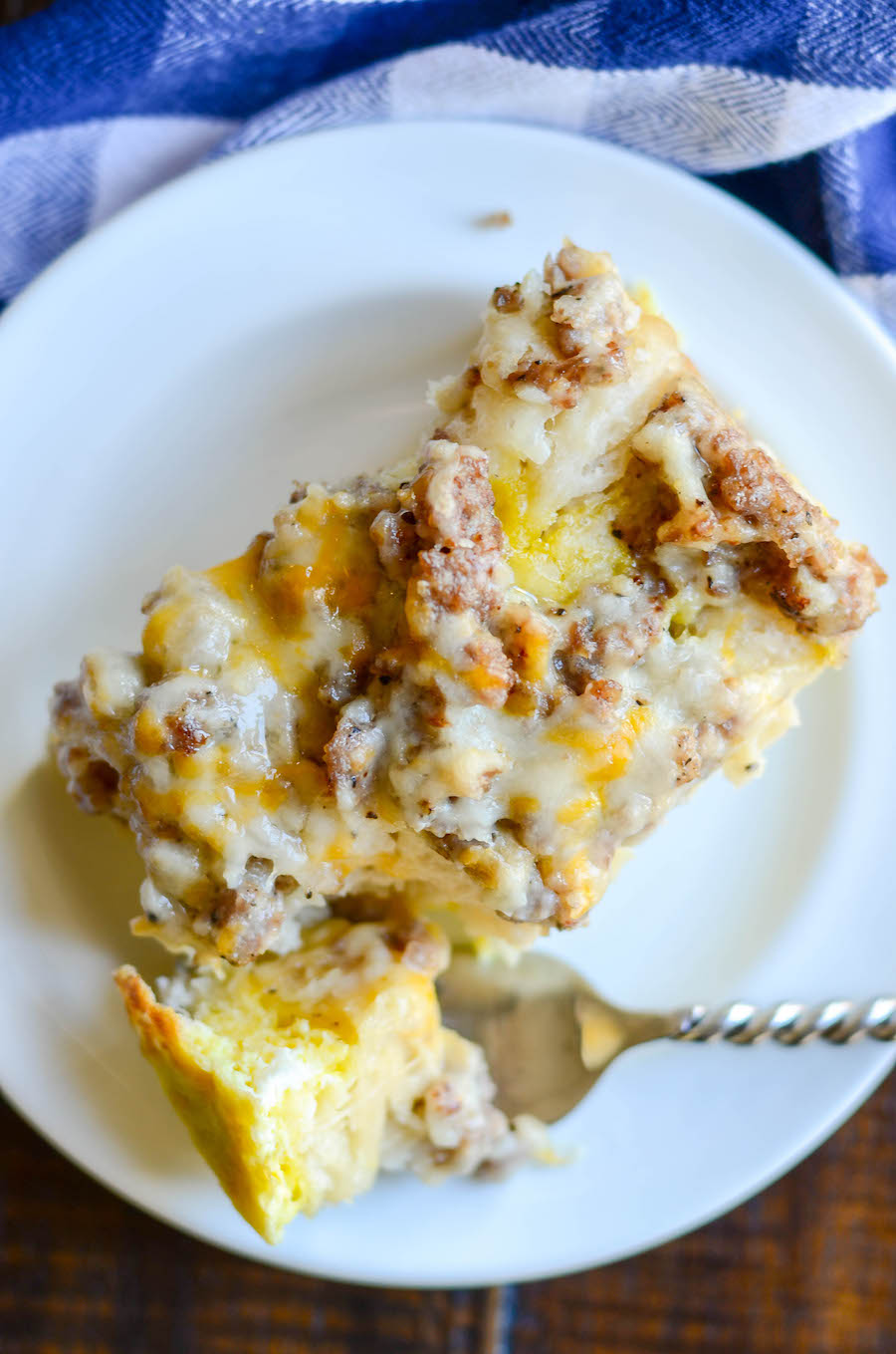 Biscuits and Gravy Bubble Bake Keat's Eats