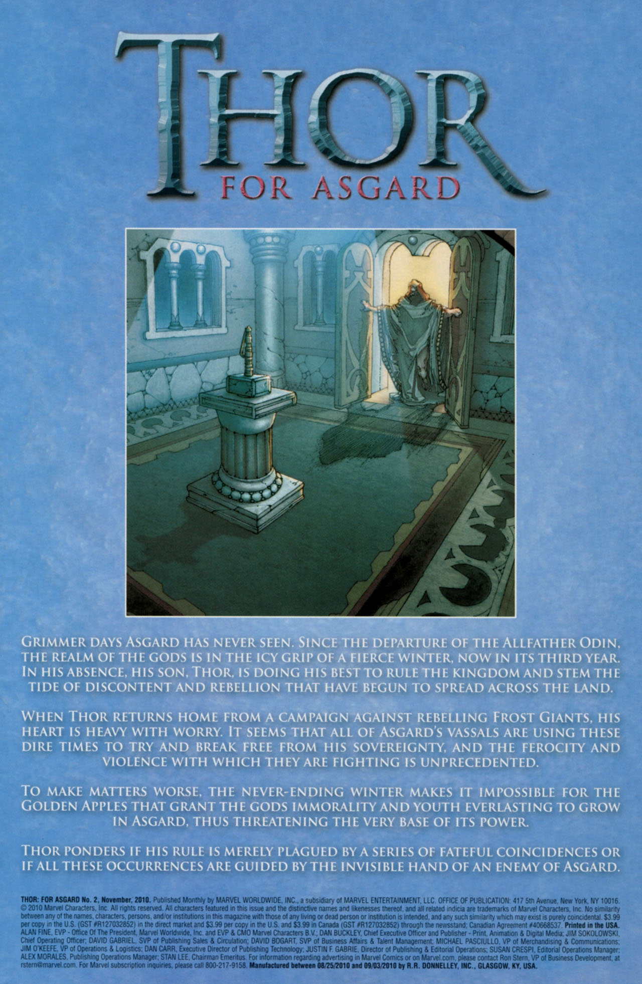 Read online Thor: For Asgard comic -  Issue #2 - 2