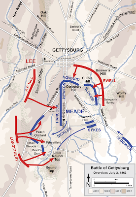 Gettysburgi csata 2. nap