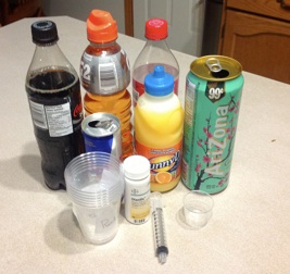 Percobaan Menentukan Kadar Gula Dalam Minuman