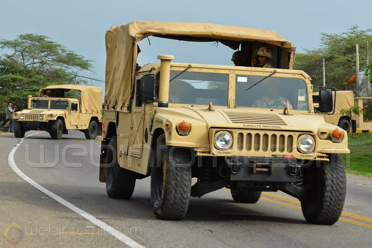 Ejército de Colombia recupera sus vehículos tácticos HMMWV (Humvee ...