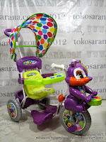 Sepeda Roda Tiga Royal RY7782C Baby Joy Tupai