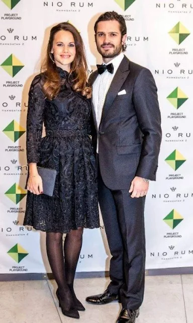 Princess Sofia & Prince Carl Philip  Attends A Charity Dinner