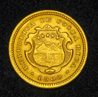 Costa Rican Gold Coins investing in gold coin collecting