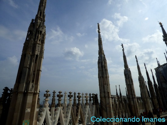 Tejados del Duomo de Milán