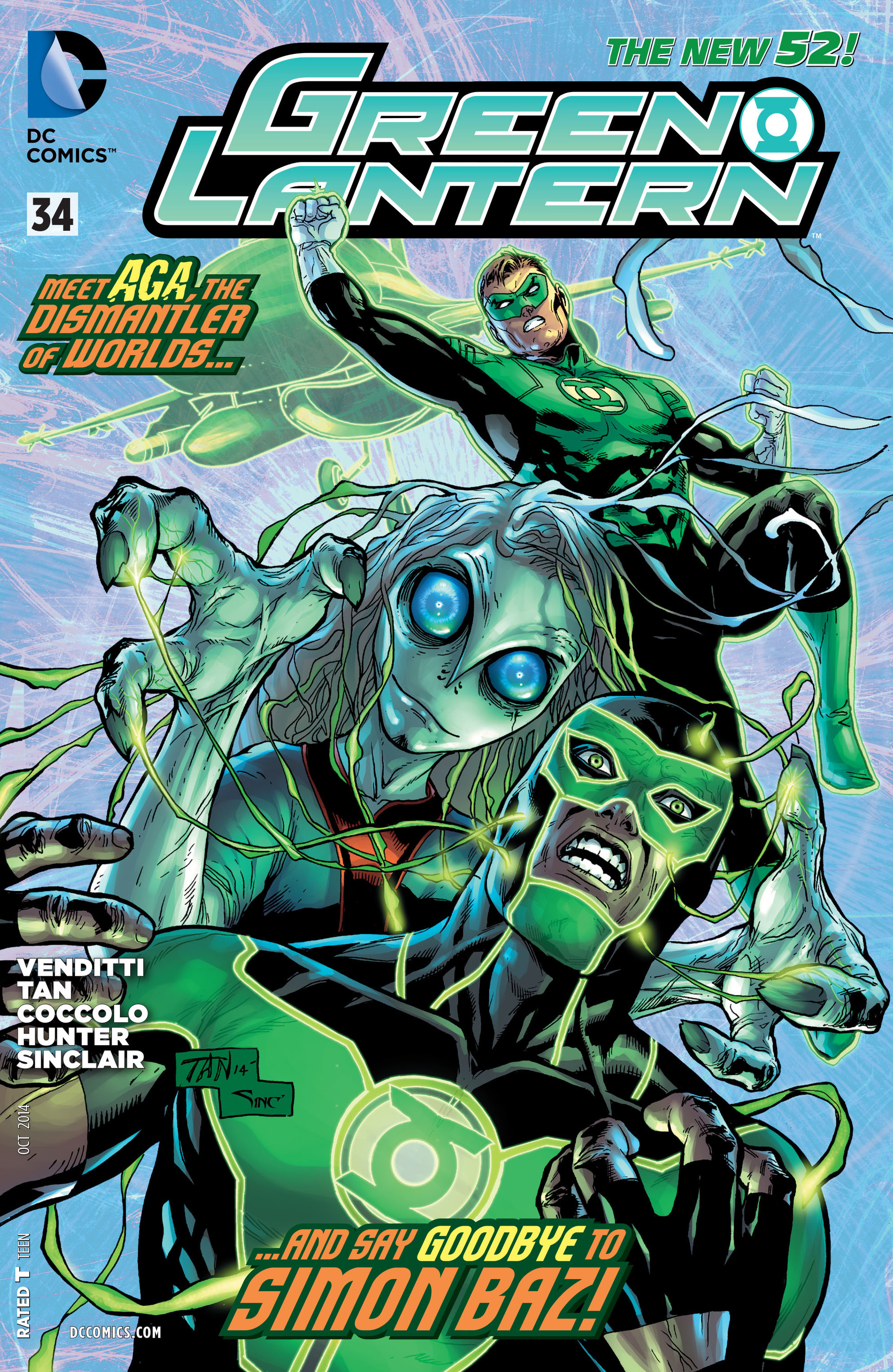 Read online Green Lantern (2011) comic -  Issue #34 - 22