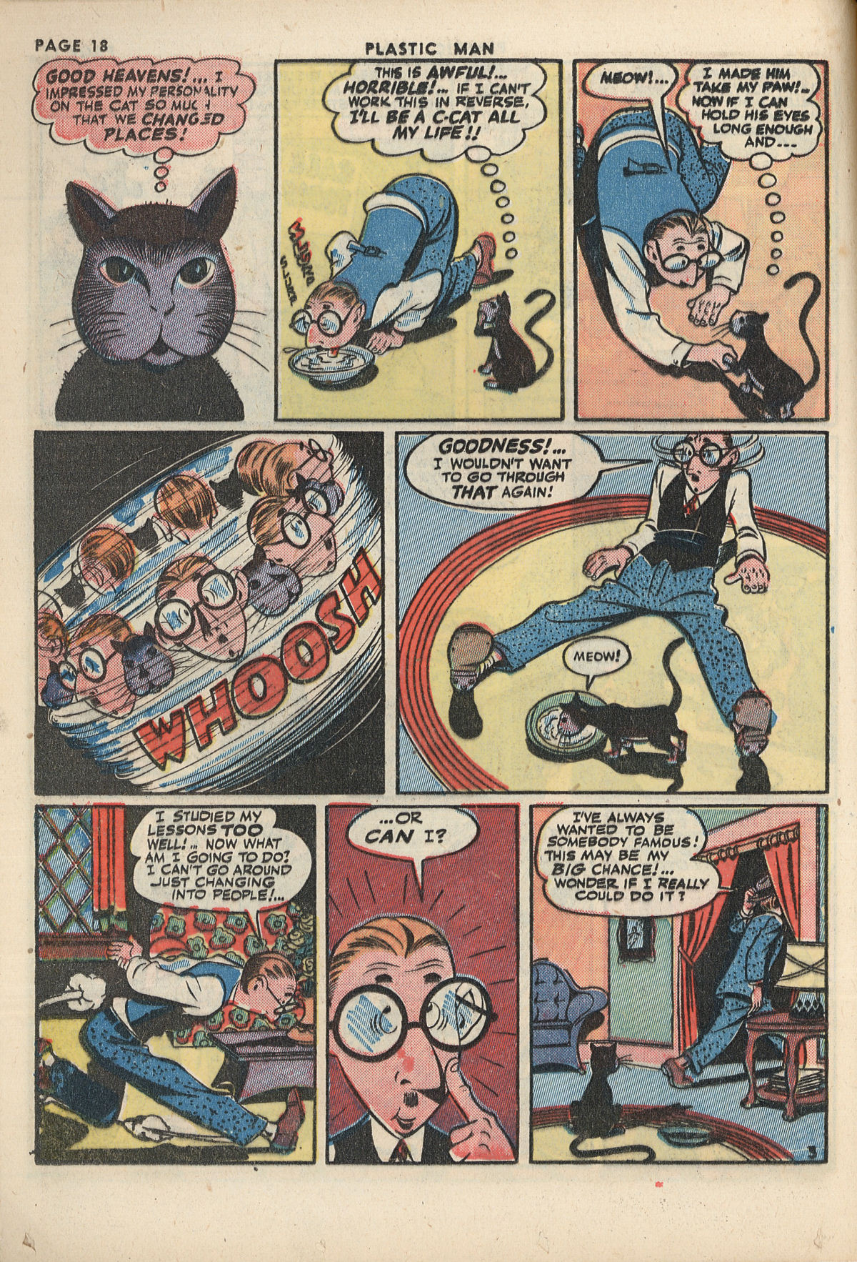 Read online Plastic Man (1943) comic -  Issue #2 - 20