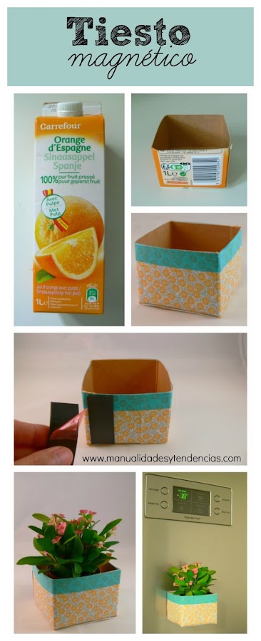 Cómo hacer un tiesto magnético