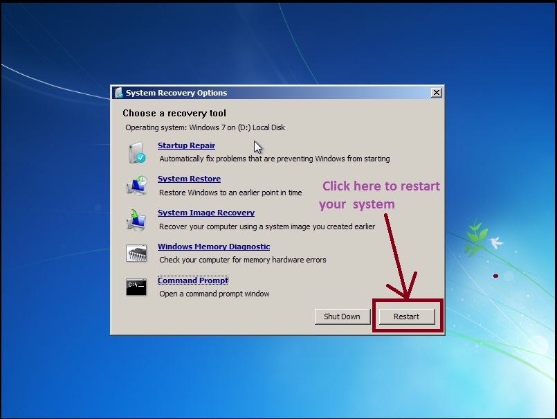 My Solutions How to break administrator password in Windows 7 without