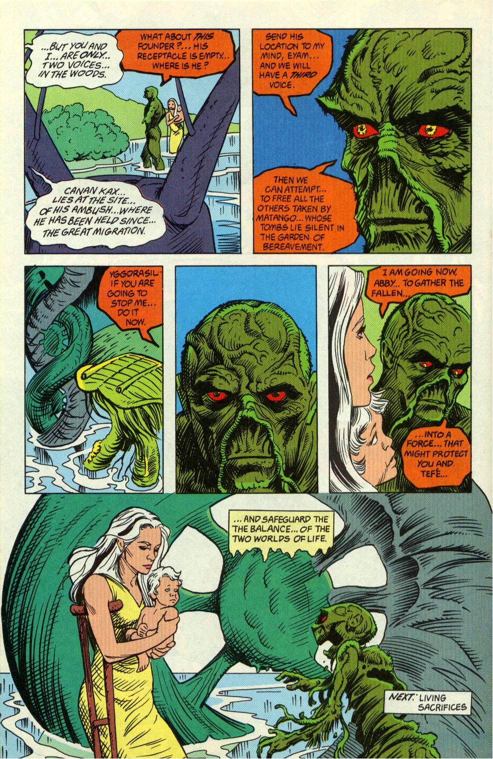 Read online Swamp Thing (1982) comic -  Issue #104 - 23