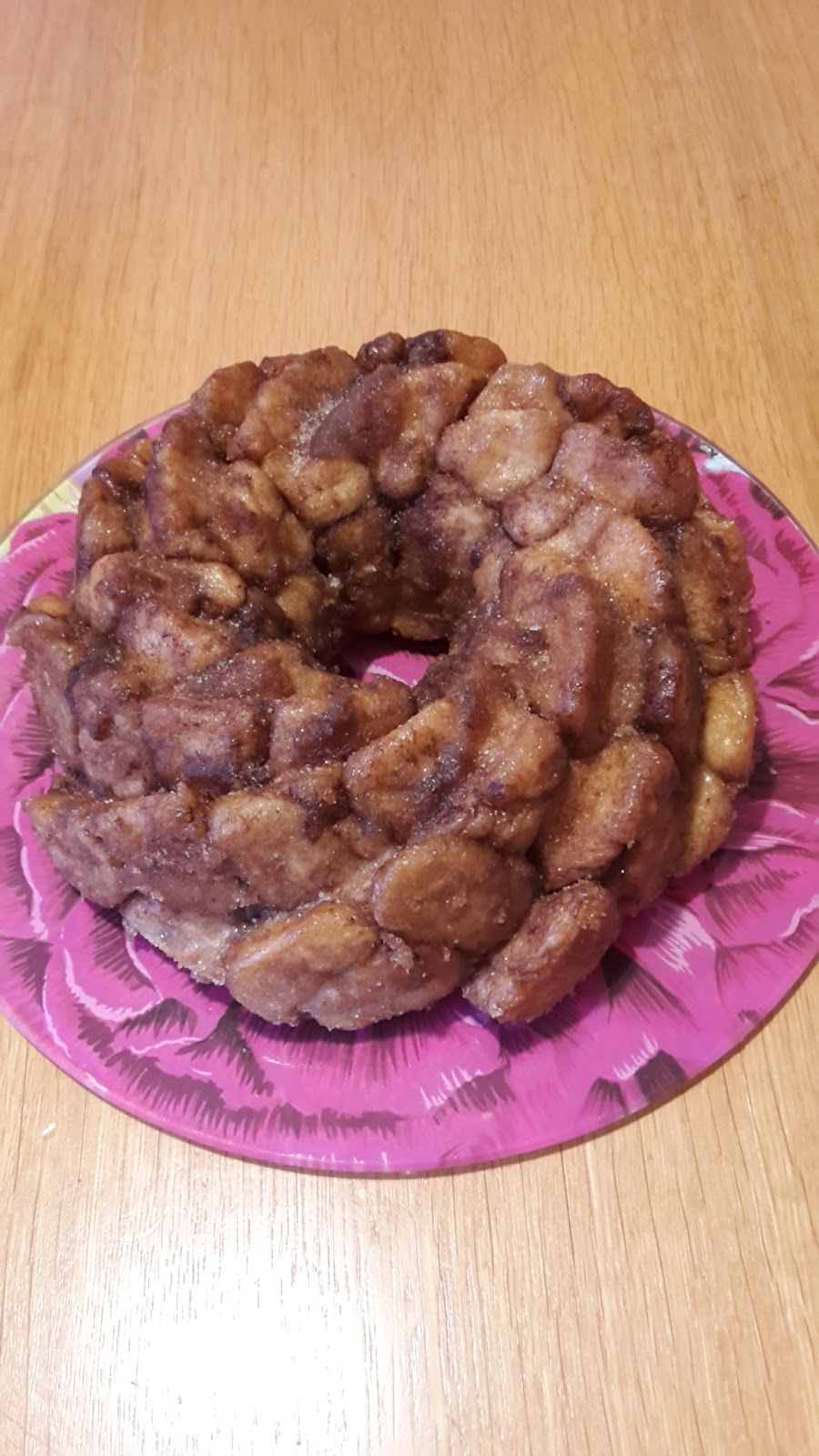 Backkrümel Sandra: MonkeyBread (Rupfkuchen mit Zimt)