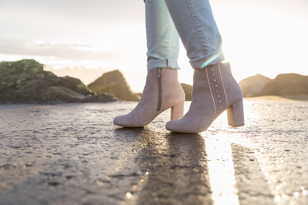 Pastel bottines grises la redoute