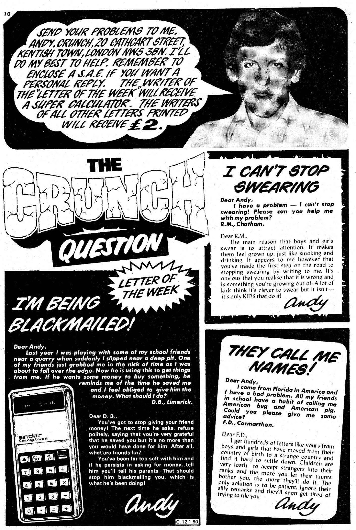 Read online The Crunch comic -  Issue #52 - 10