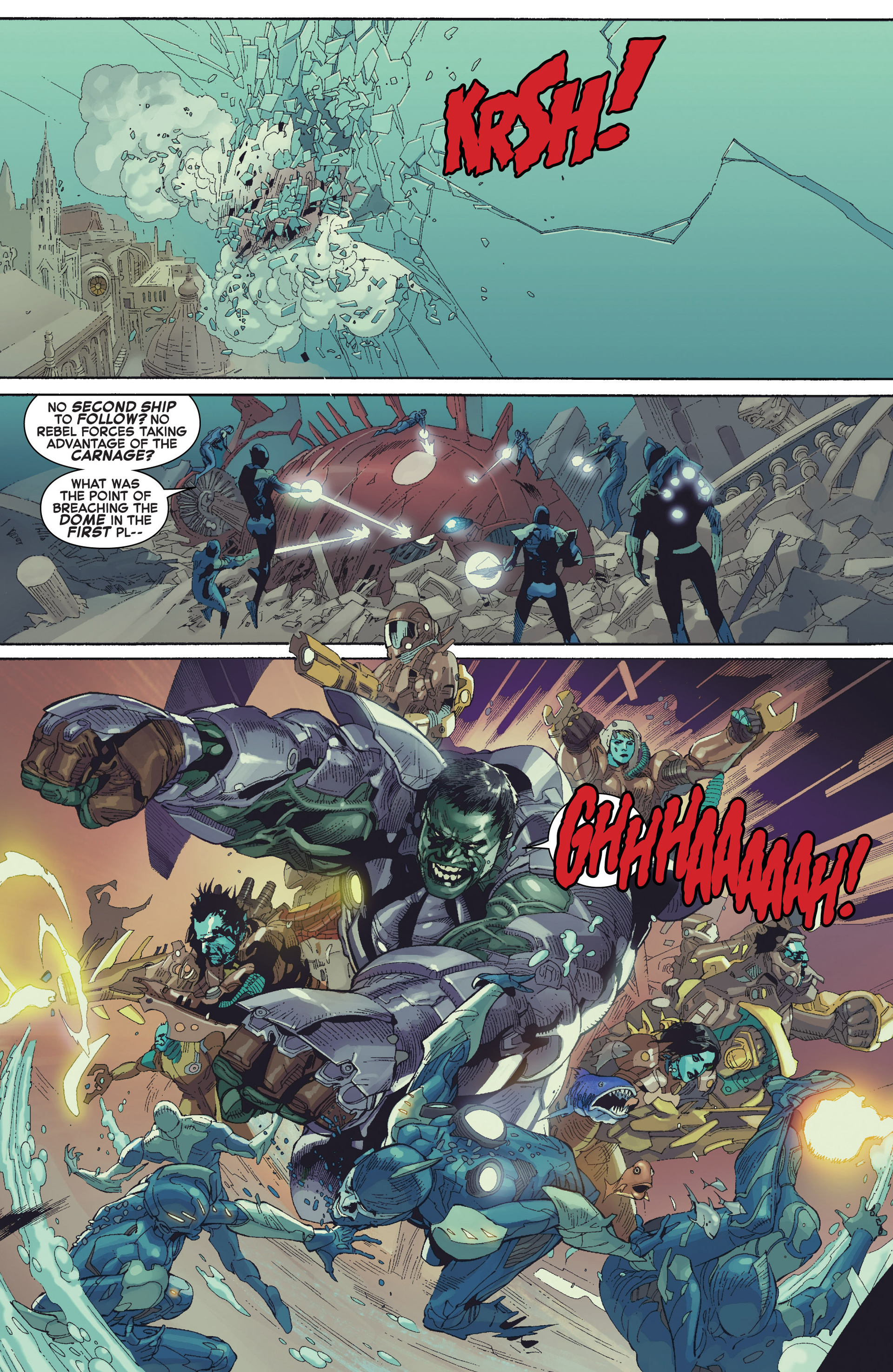 Read online Indestructible Hulk comic -  Issue #5 - 14