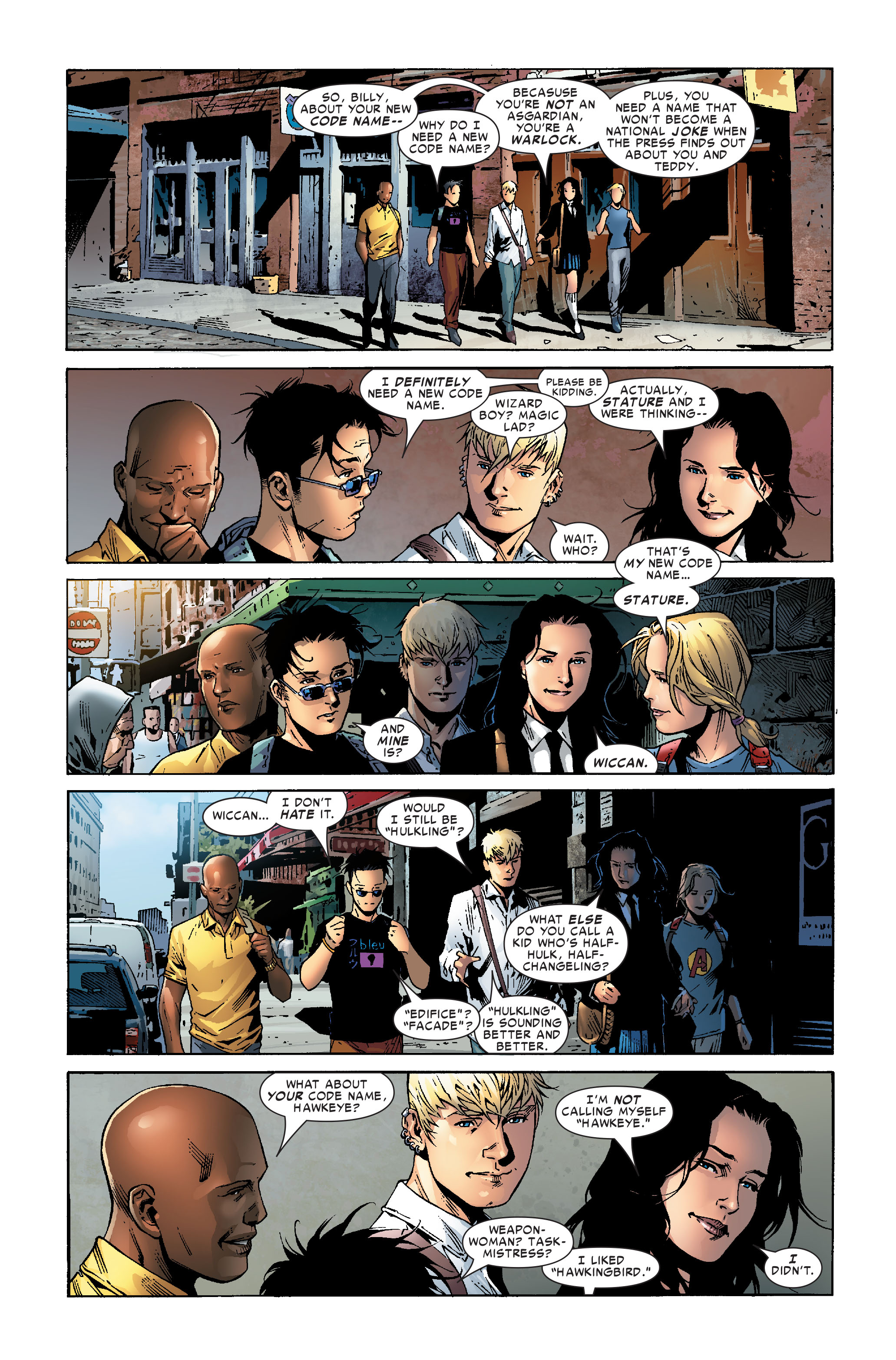 Read online Young Avengers (2005) comic -  Issue #6 - 21