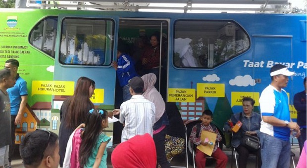 Aplikasi dan Bus Pelayanan Pajak Resmi Diluncurkan