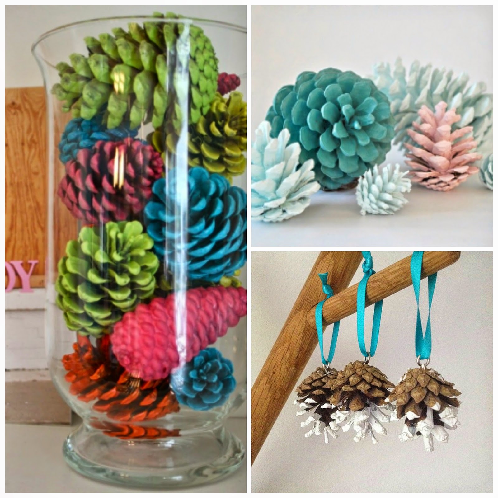 Doing It In Style How to make paint dipped pine cones tutorial
