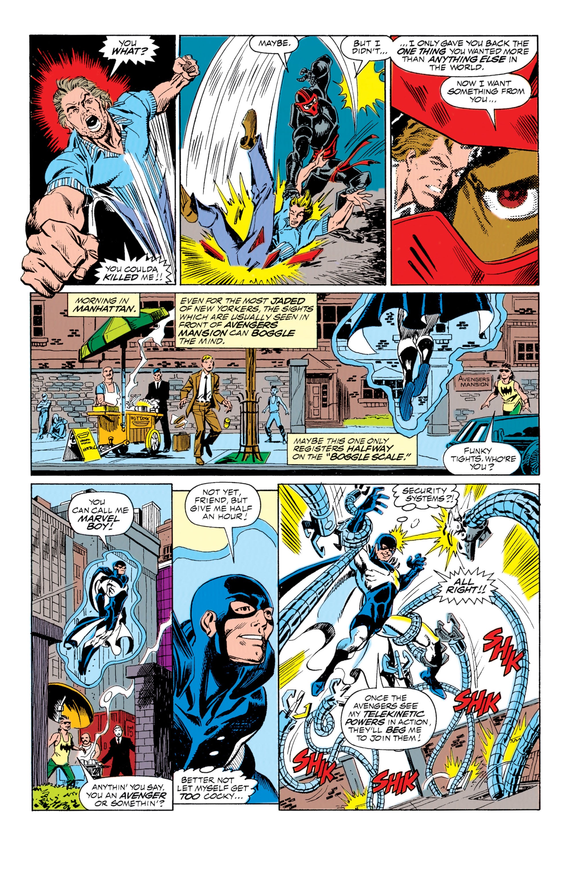 Read online The New Warriors comic -  Issue #1 - 4