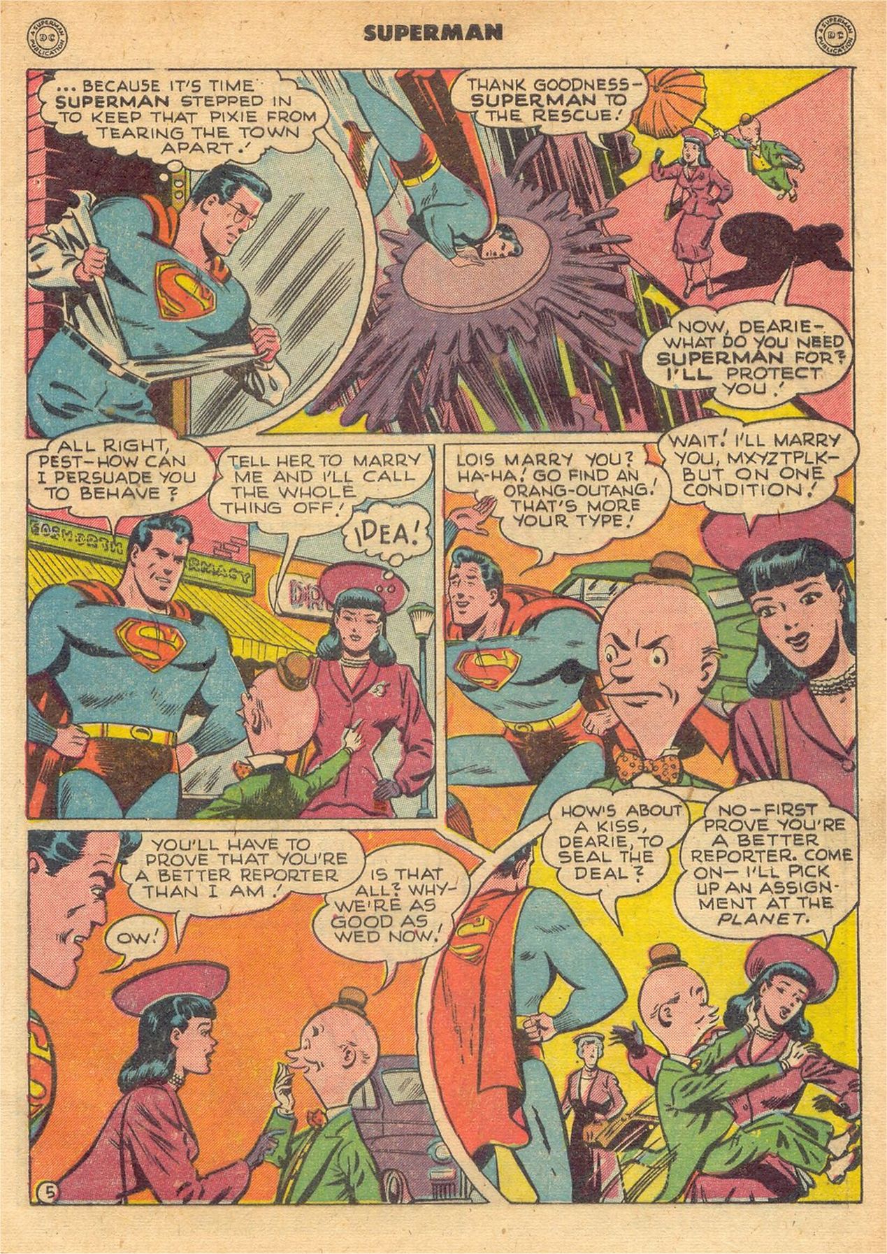 Read online Superman (1939) comic -  Issue #51 - 6