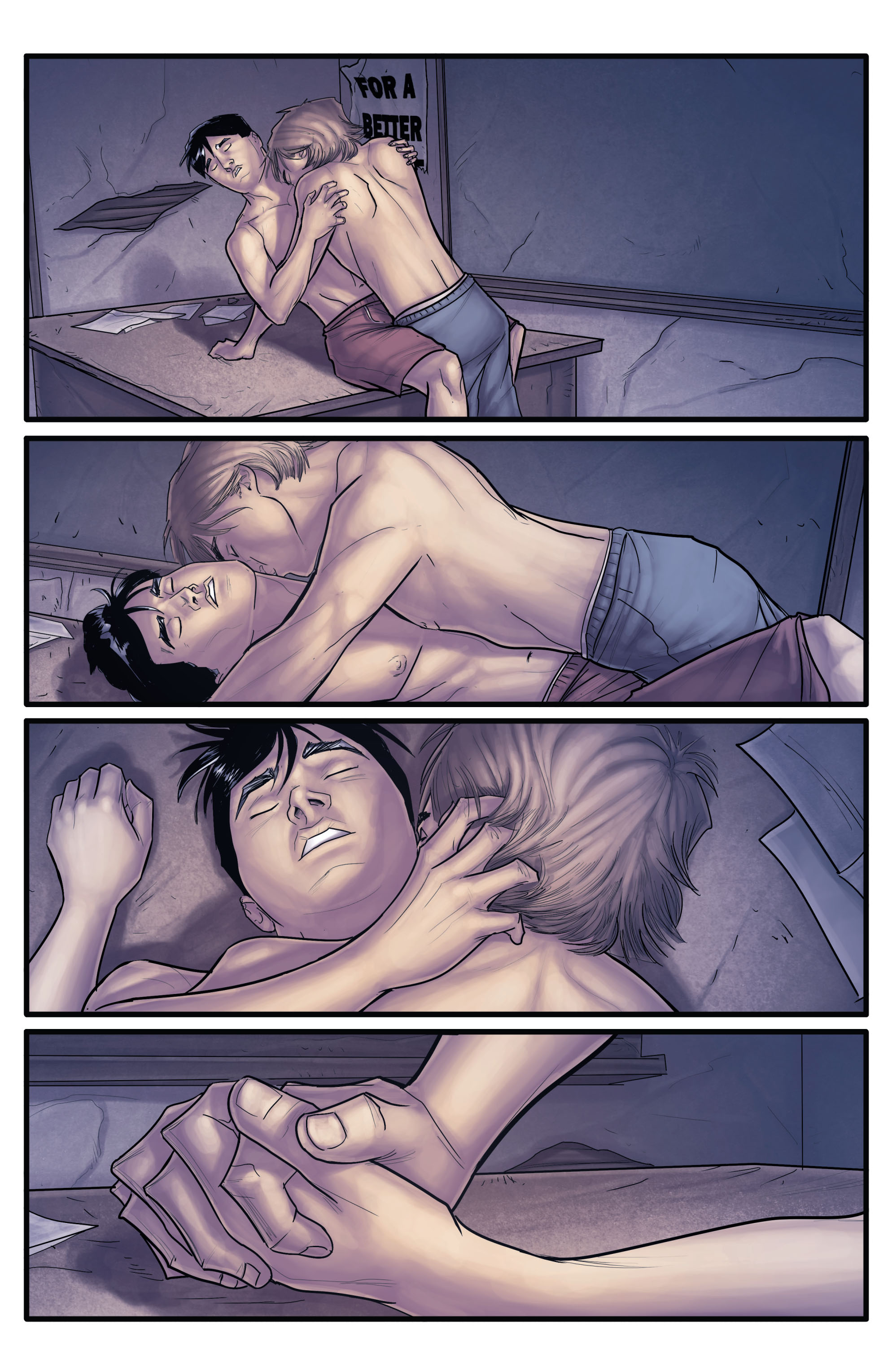 Read online Morning Glories comic -  Issue #18 - 23