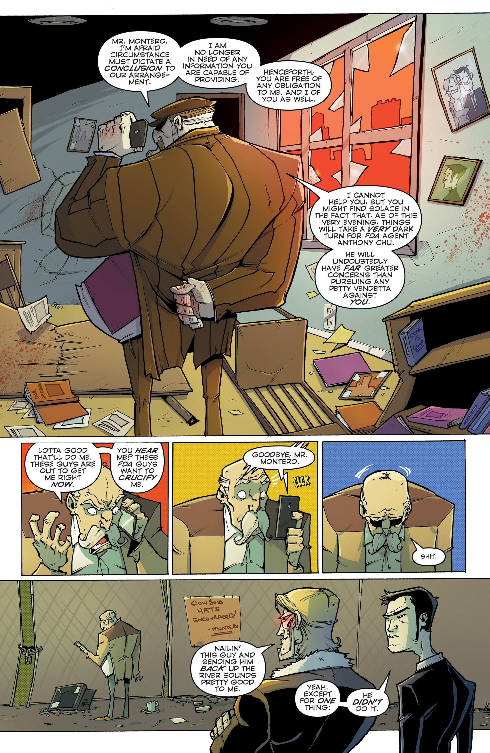 Read online Chew comic -  Issue #54 - 17