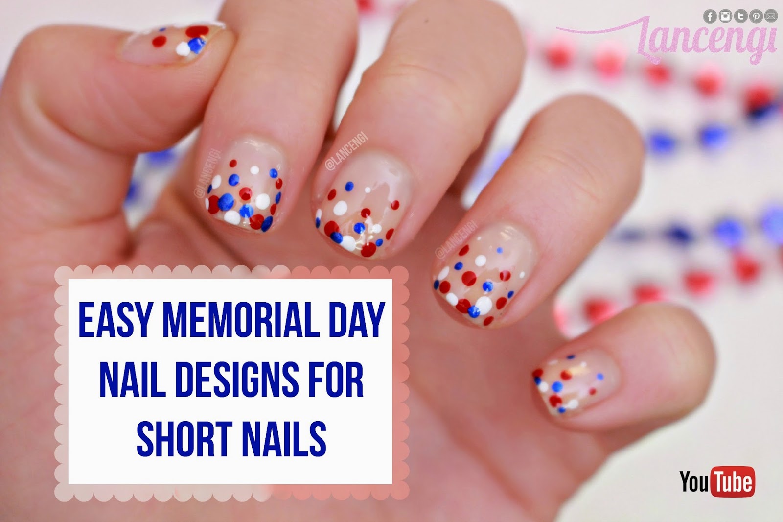 Red, White, and Blue Nail Designs for Memorial Day - wide 2