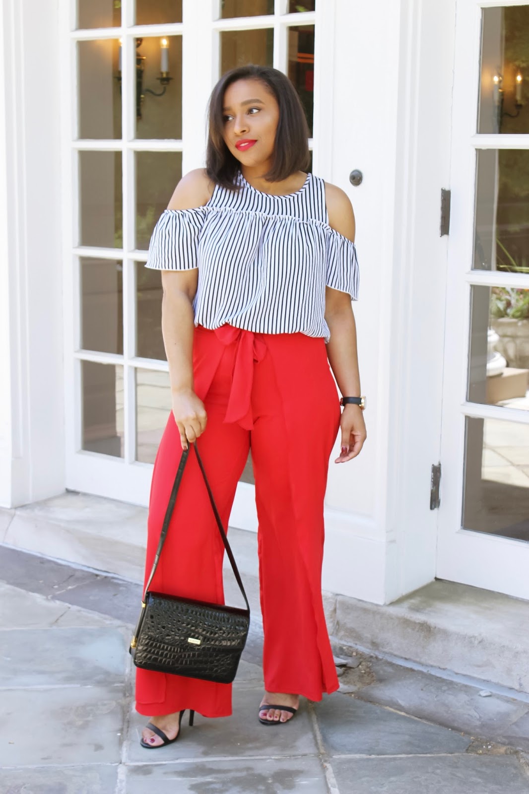 Chiffon Wrap Palazzo Pants — Patty's Kloset