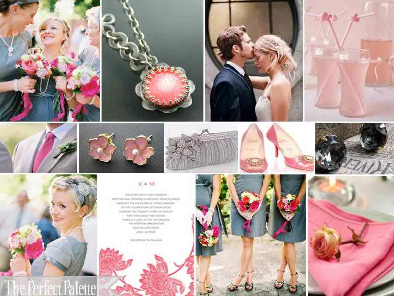 {Love Sweet Love} Shades of Pink & Gray The Perfect Palette
