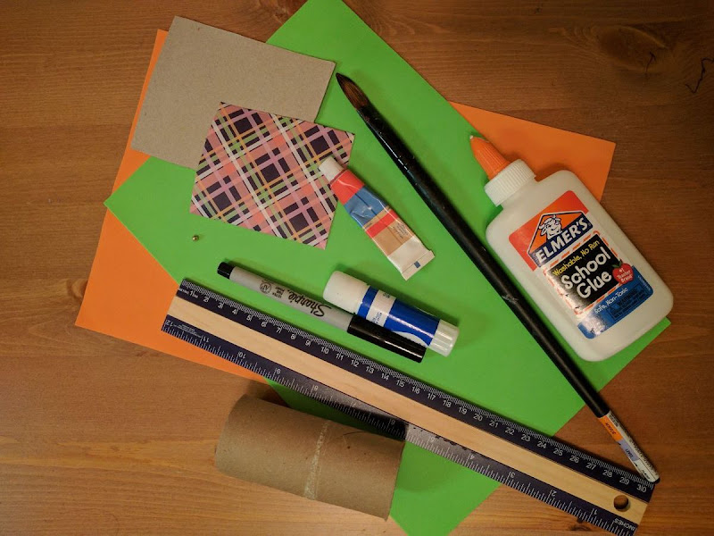 Cardboard Tube House Craft The Joy of Sharing