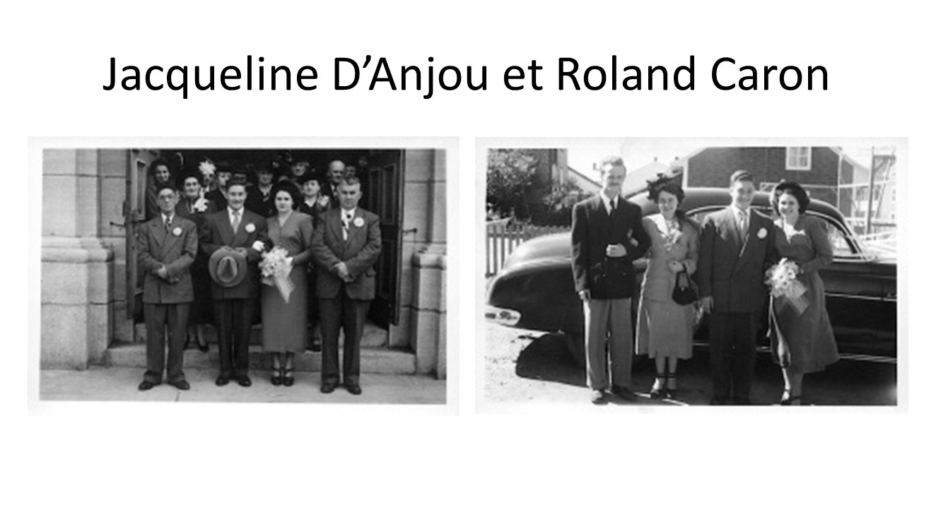 Familles Caron Souvenirs de Roland et Louis Caron