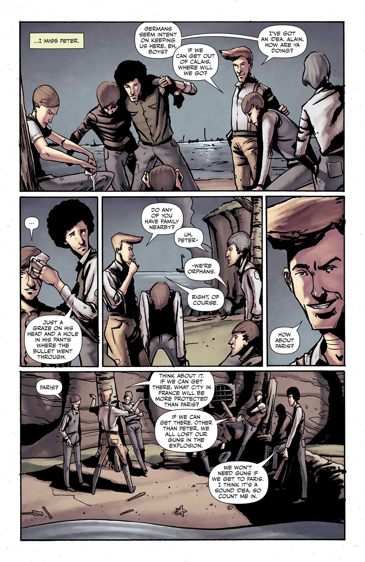 Read online Peter Panzerfaust comic -  Issue #3 - 6