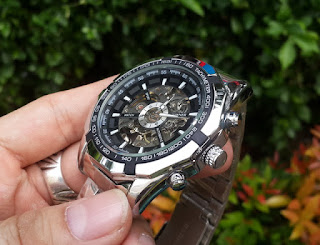 Jam Automatic Mechanical Winner 340 Men Skeleton Sport Watch Relogio Masculino Jam Automatic Mechanical Winner 340 Men Skeleton Sport Watch Relogio Masculino