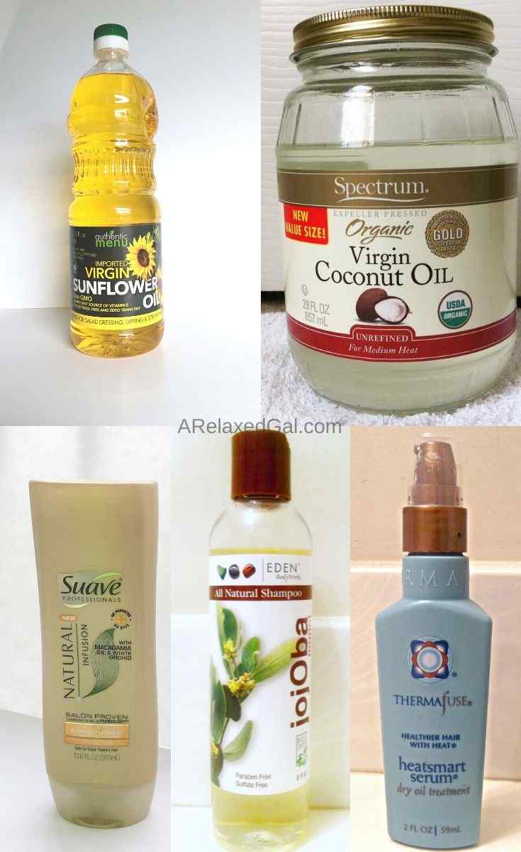 4 Weeks Post Relaxer Wash Day With Staple Products A Relaxed Gal