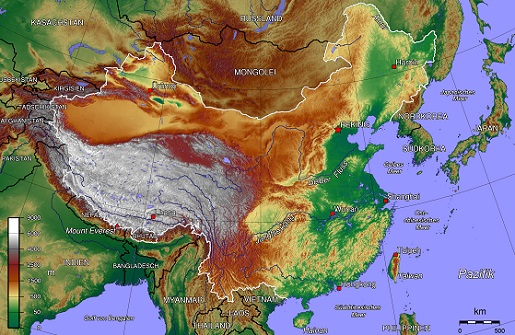 Resultado de imagen de China física.