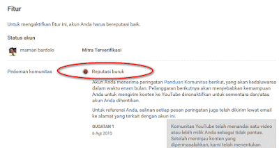 Memperbaiki Reputasi Buruk Di Akun Youtube