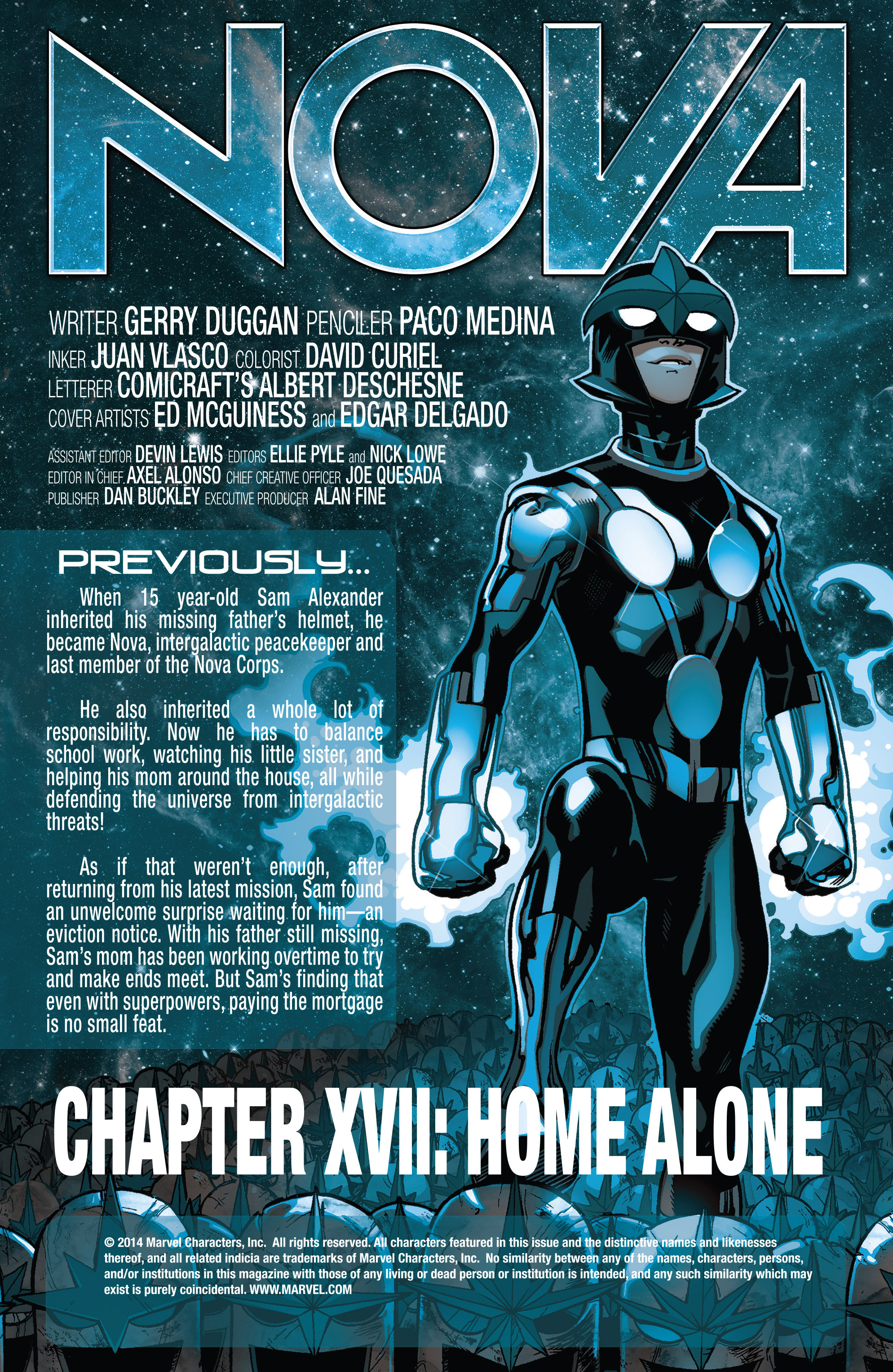 Read online Nova (2013) comic -  Issue #17 - 2