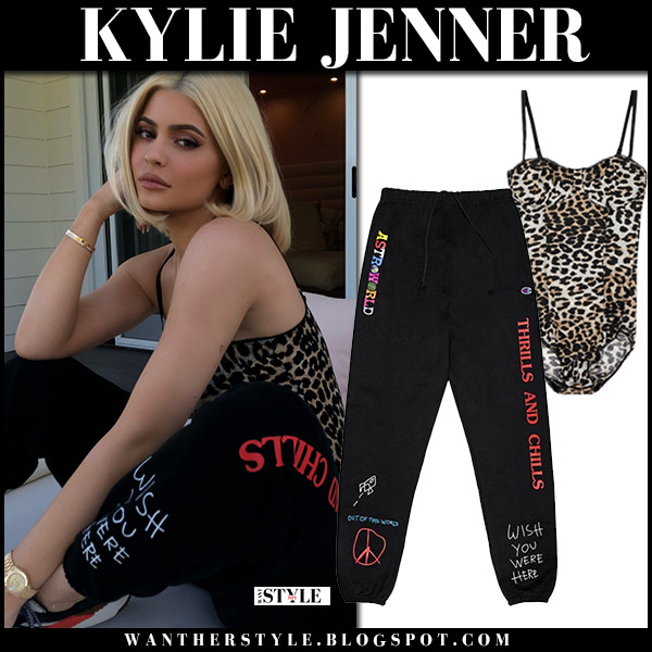 kylie jenner puma bodysuit