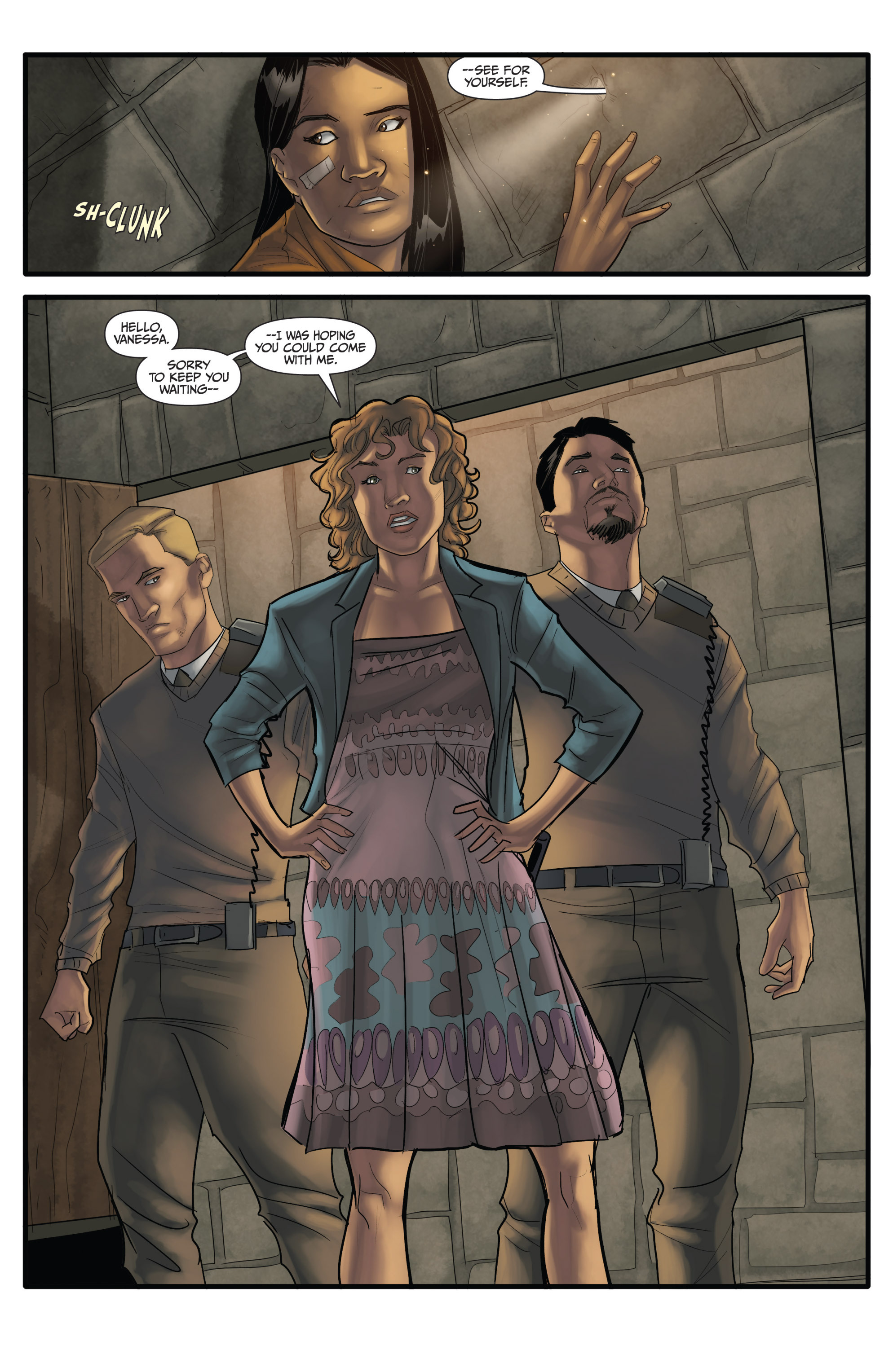 Read online Morning Glories comic -  Issue #32 - 9