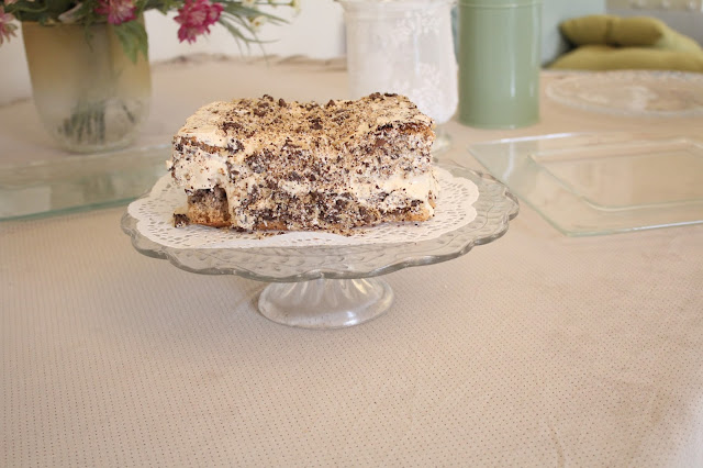 IMG 2764 - עוגת אגוזים וקרם מוקה משגעת לפסח