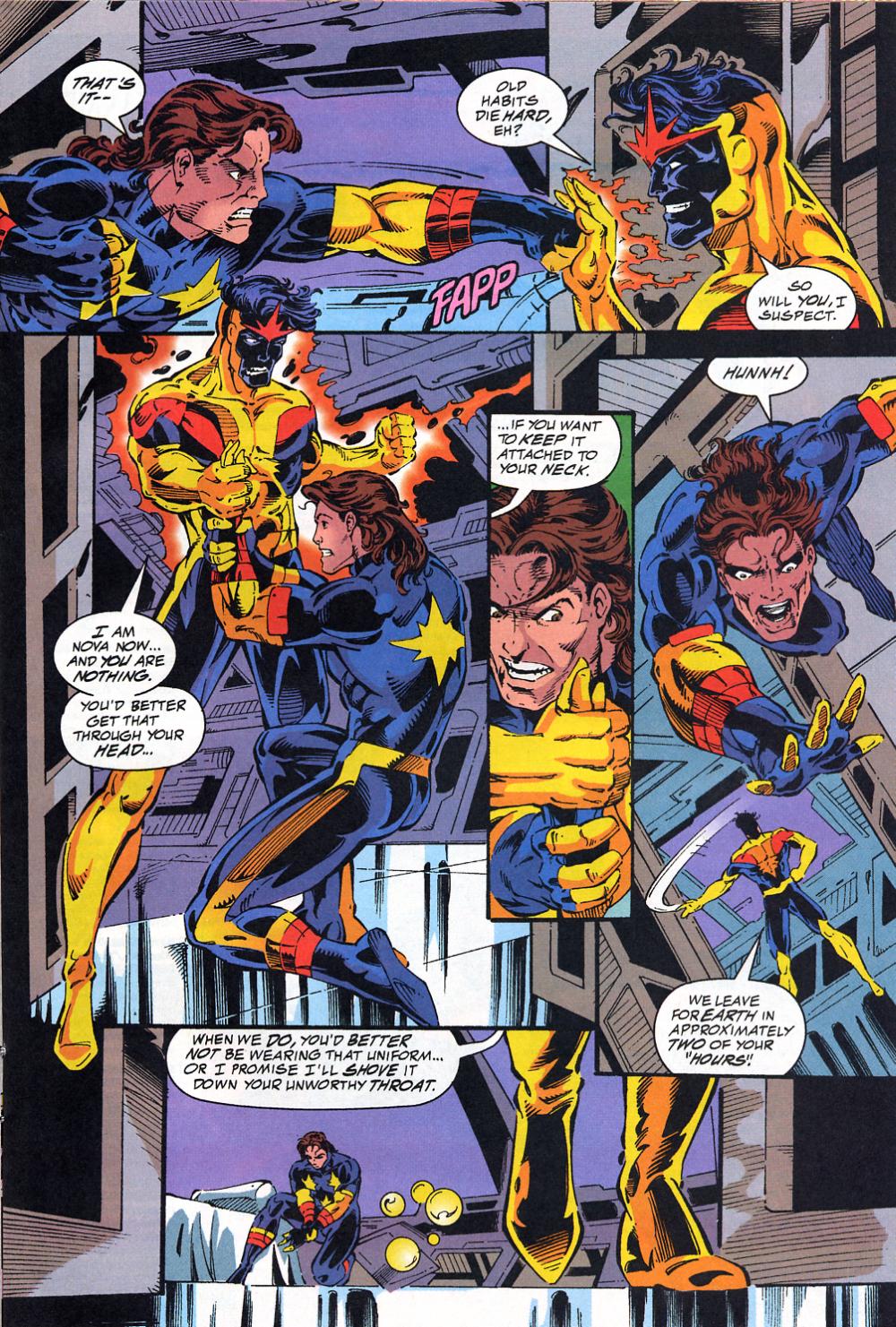 Read online Nova (1994) comic -  Issue #18 - 8