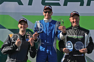I picked up 1st place at Aintree Sprint, along with Graham Macdonald (Caterham CEO) and James Murphy