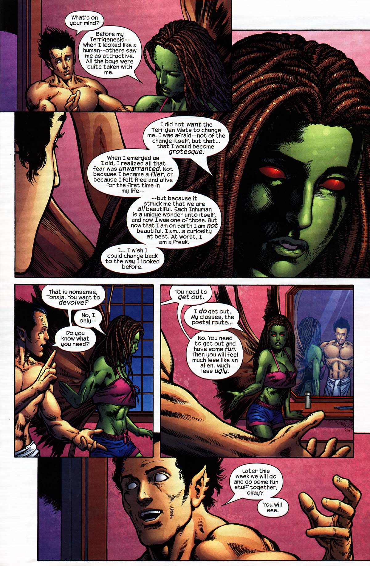 Read online Inhumans (2003) comic -  Issue #9 - 15